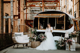 James Young Photography Moody Trendy Modern Old Sugar Mill Wedding Sacramento Real Bride Christina