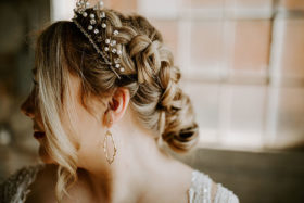 James Young Photography Moody Trendy Modern Old Sugar Mill Wedding Sacramento Real Bride Natalie