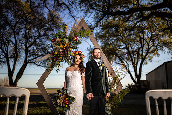 Totally Cray in Love Delta Diamond Farms SatoStudio Sabrina and Matt Modern Boho Wedding Sacramento