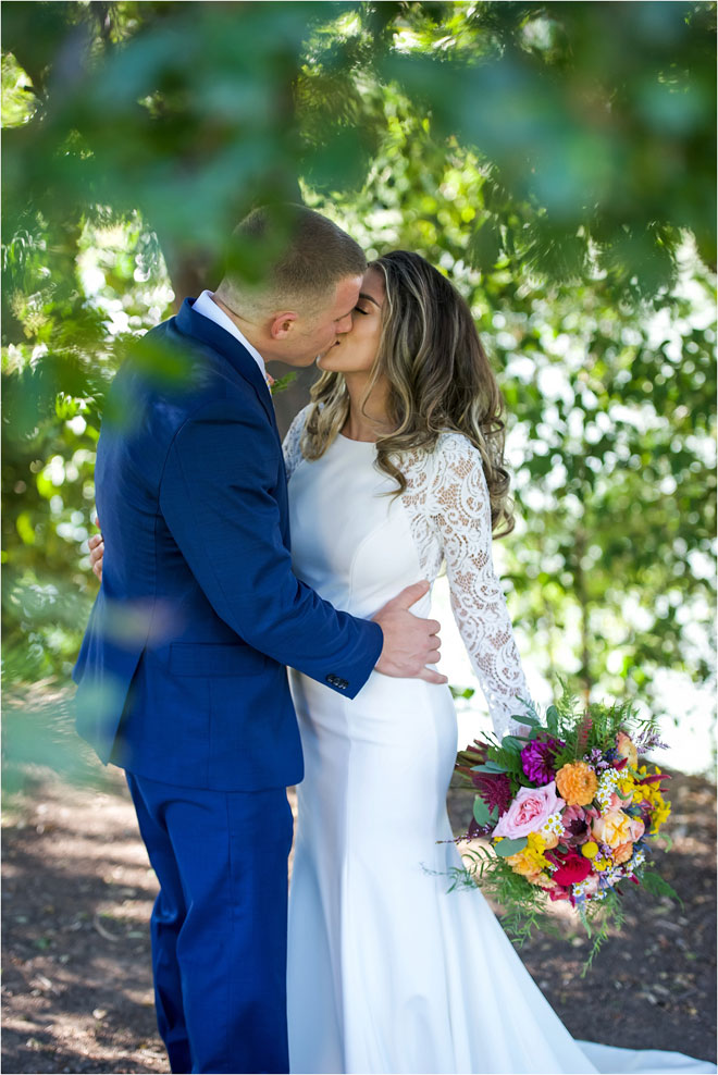 Lauren and James Colorful Scott's by the River Sacramento Wedding Shoop's Photography