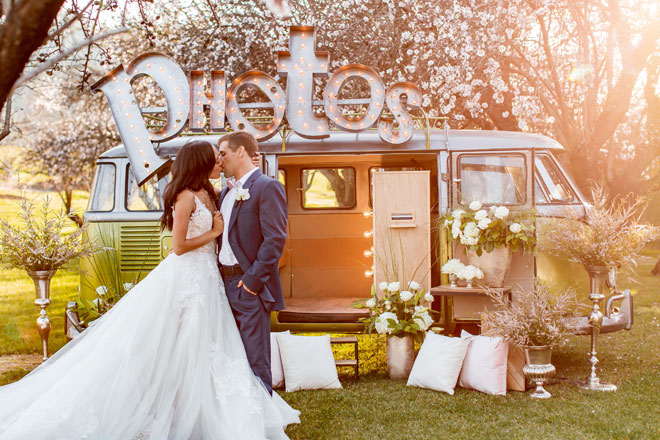 Romantic Sunset Almond Blossom Orchard Wedding Taber Ranch Capture Create Studios