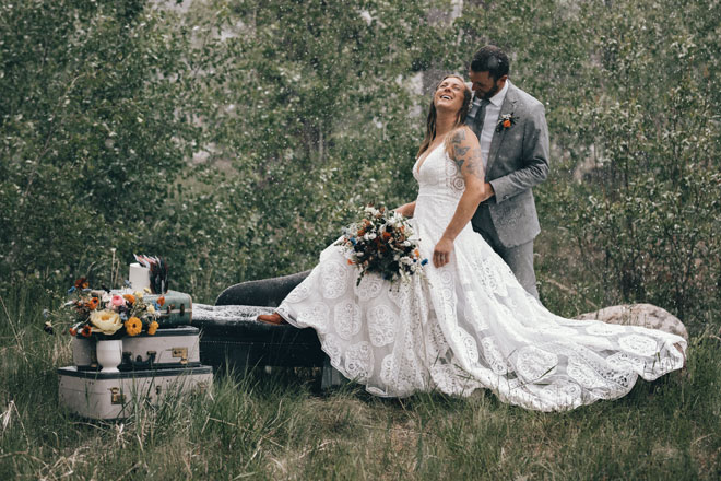 Lake Tahoe Snowy Shoot on the Beach by Holly Shankland Photography