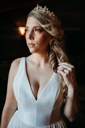 Wedding Tiara Jewelry Sacramento Luxurious Bridal by Liz Koston Photography