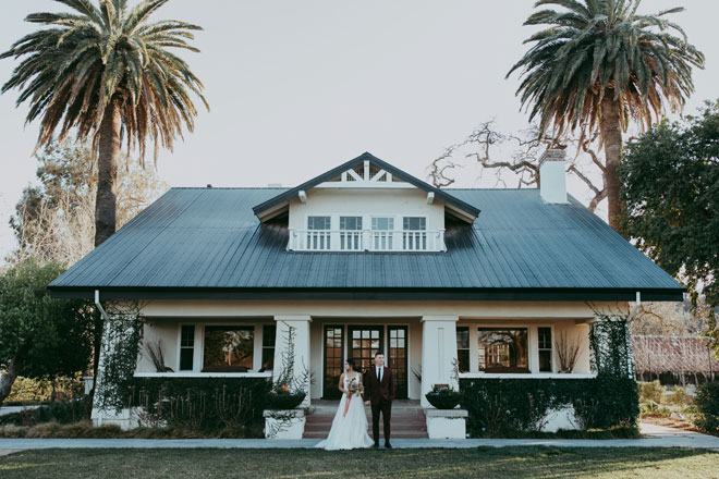 Elegant Contemporary Private Estate Wedding in Sacramento by Vanessa Lynne Photography