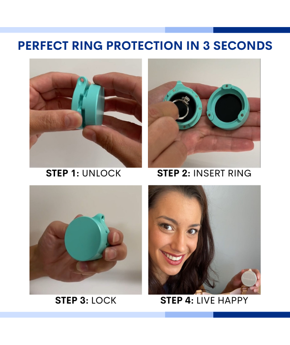 Love Locker Ring Protection Real Weddings Magazine