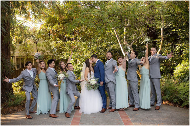 Danielle Alysse Photography Bianca and James Mill Valley Garden Wedding