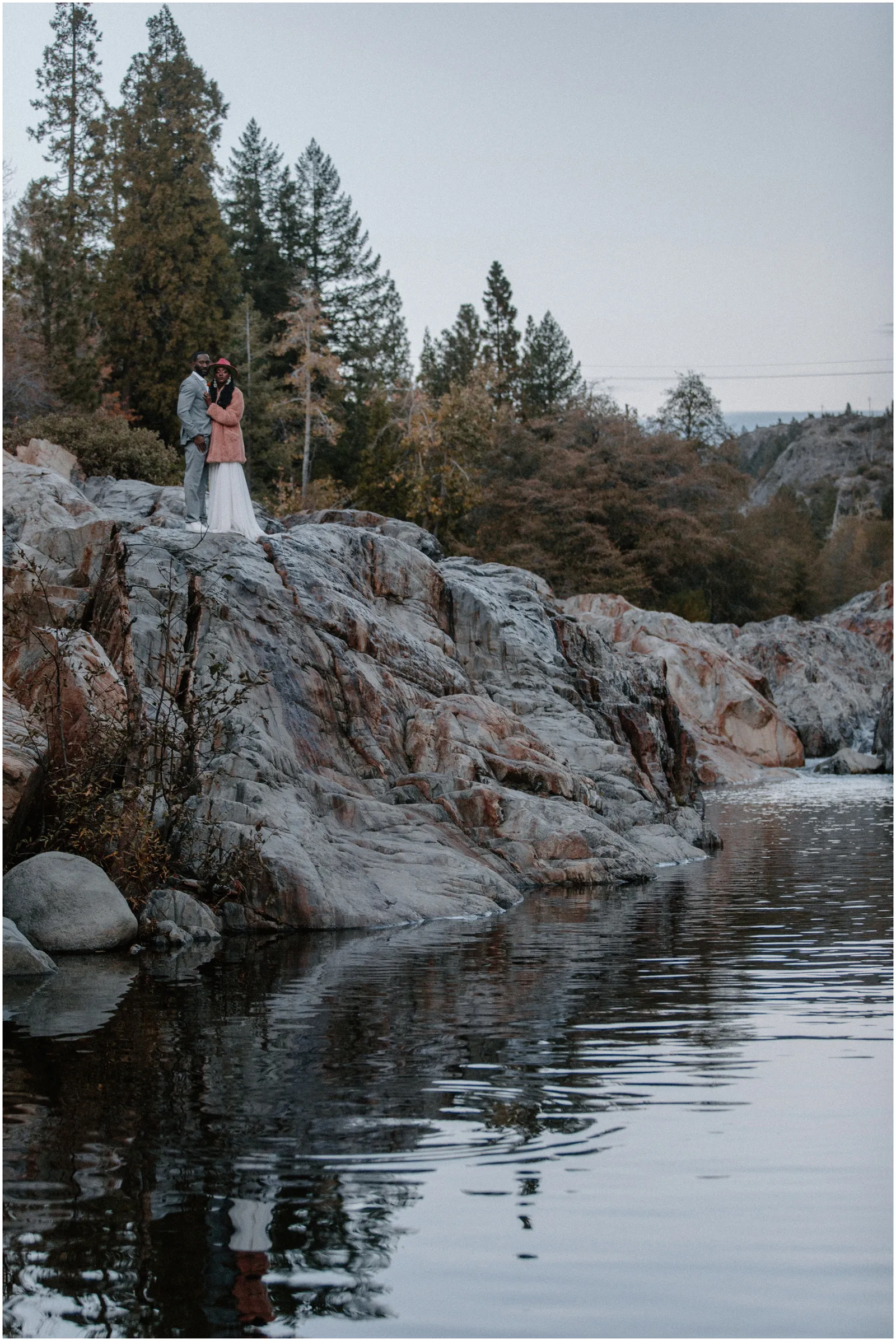 Punk Meets Boho in this Bright + Colorful Elopement Wedding Styled Shoot