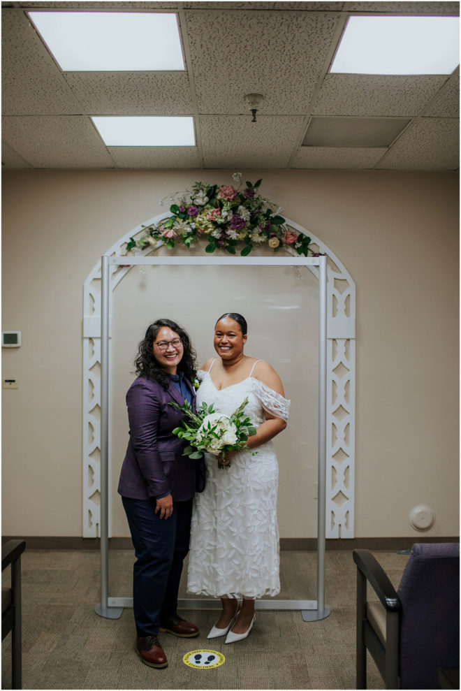 Downtown Sacramento LGBT Elopement Katherine Elyse Photography Aidalix and Andrea In N Out Wedding