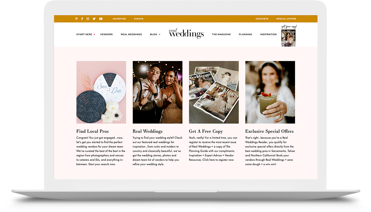 Wedding hotsell vendor websites