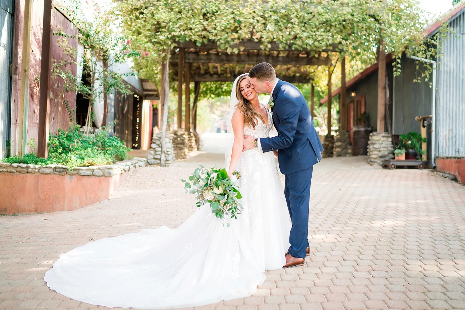 Nicole + Kory's Woodland Wedding by Valley Images Photography at Taber Ranch