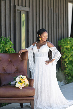 Andrew & Melanie Photography Cool Mountain High Cover Model Photo Shoot in Real Weddings Magazine Sacramento