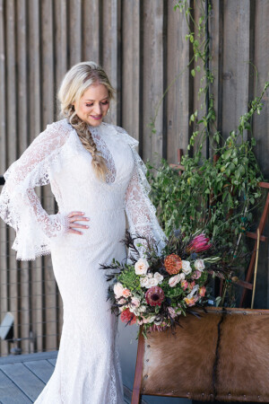 Andrew & Melanie Photography Cool Mountain High Cover Model Photo Shoot in Real Weddings Magazine Sacramento