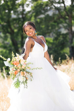 Andrew & Melanie Photography Cool Mountain High Cover Model Photo Shoot in Real Weddings Magazine Sacramento