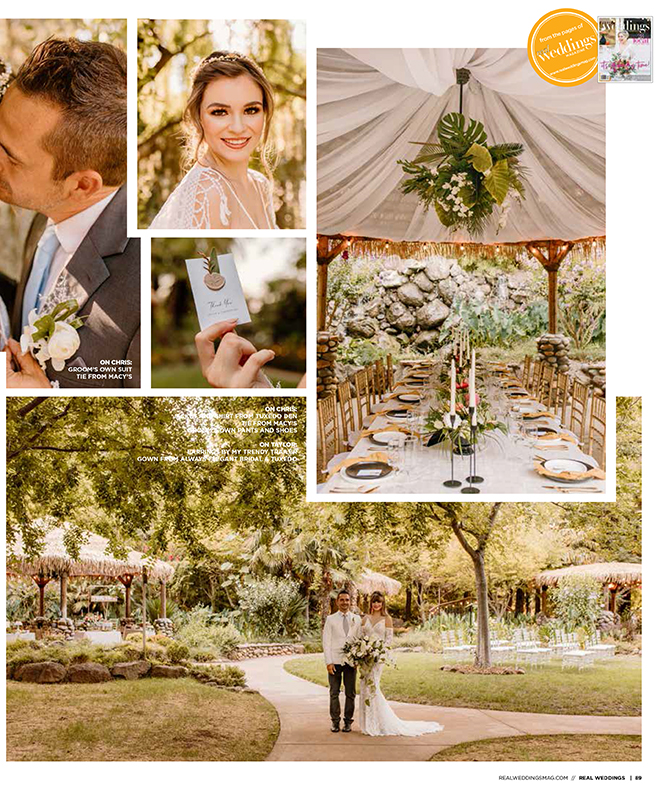 Katelyn Bradley Photography To Have and To Hold Chico Wedding Inspiration seen in Real Weddings Magazine