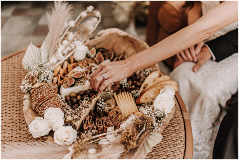 Boho Sacramento Wedding Catering Charcuterie