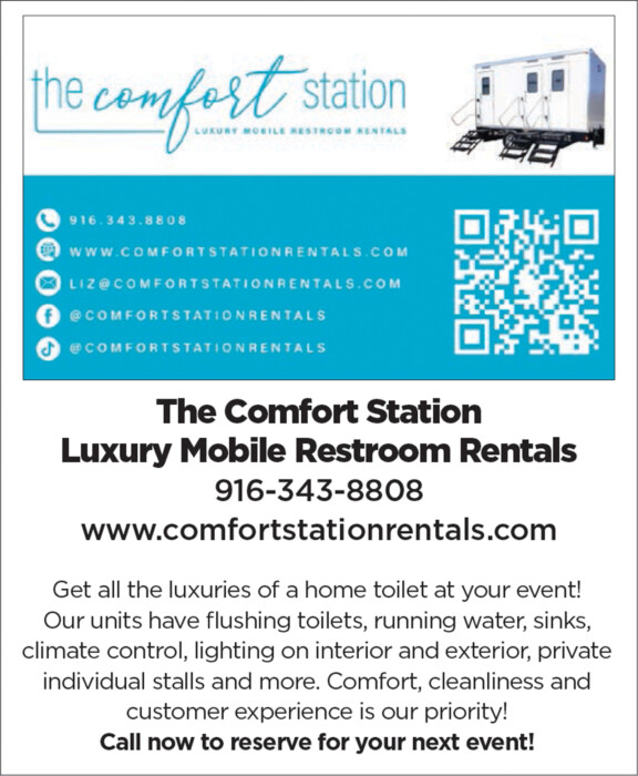 The Comfort Station Sacramento Luxury Mobile Restroom Rentals