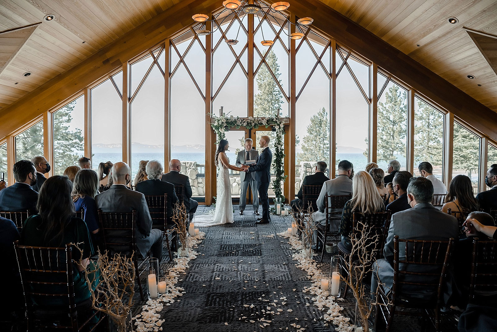 Charp lenz Photography Kelsey & Philip Tahoe Wedding Real Weddings Magazine