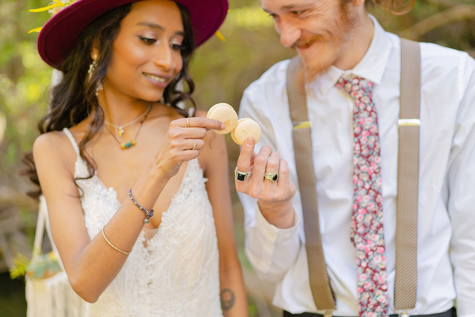 Sarahi Hadden Photography Santa Cruz Boho, Bright Elopement featured in Real Weddings Magazine