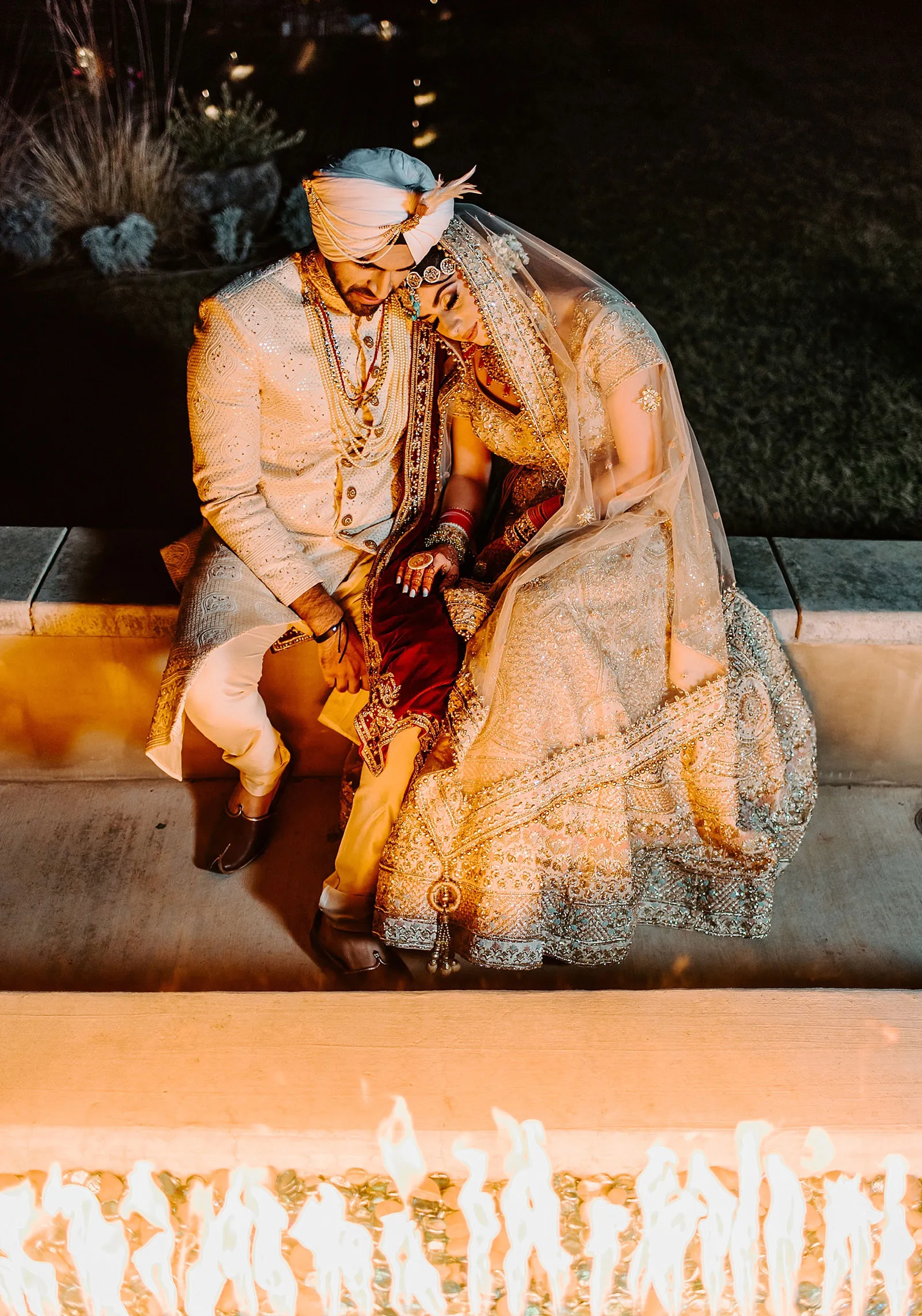 Vibrant, Luxurious Indian Wedding in the Foothills by Elle Venture Photography