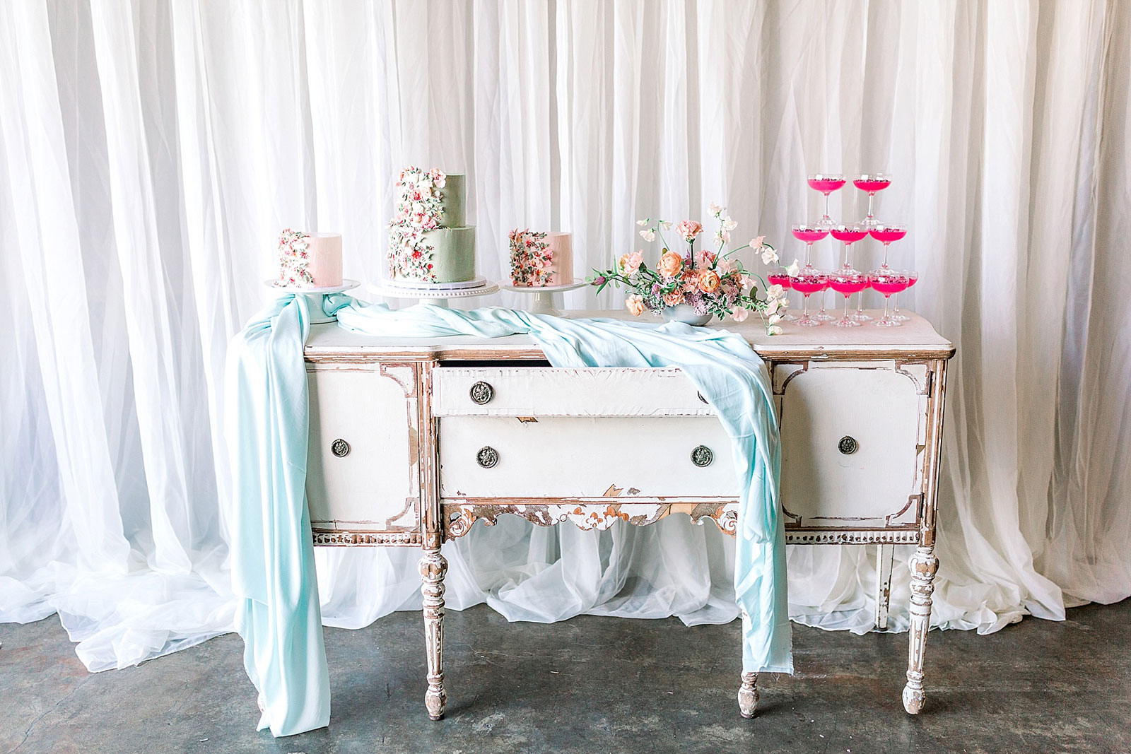 Sarah Schweyer Photography Willow Ballroom Pastel Lesbian Wedding