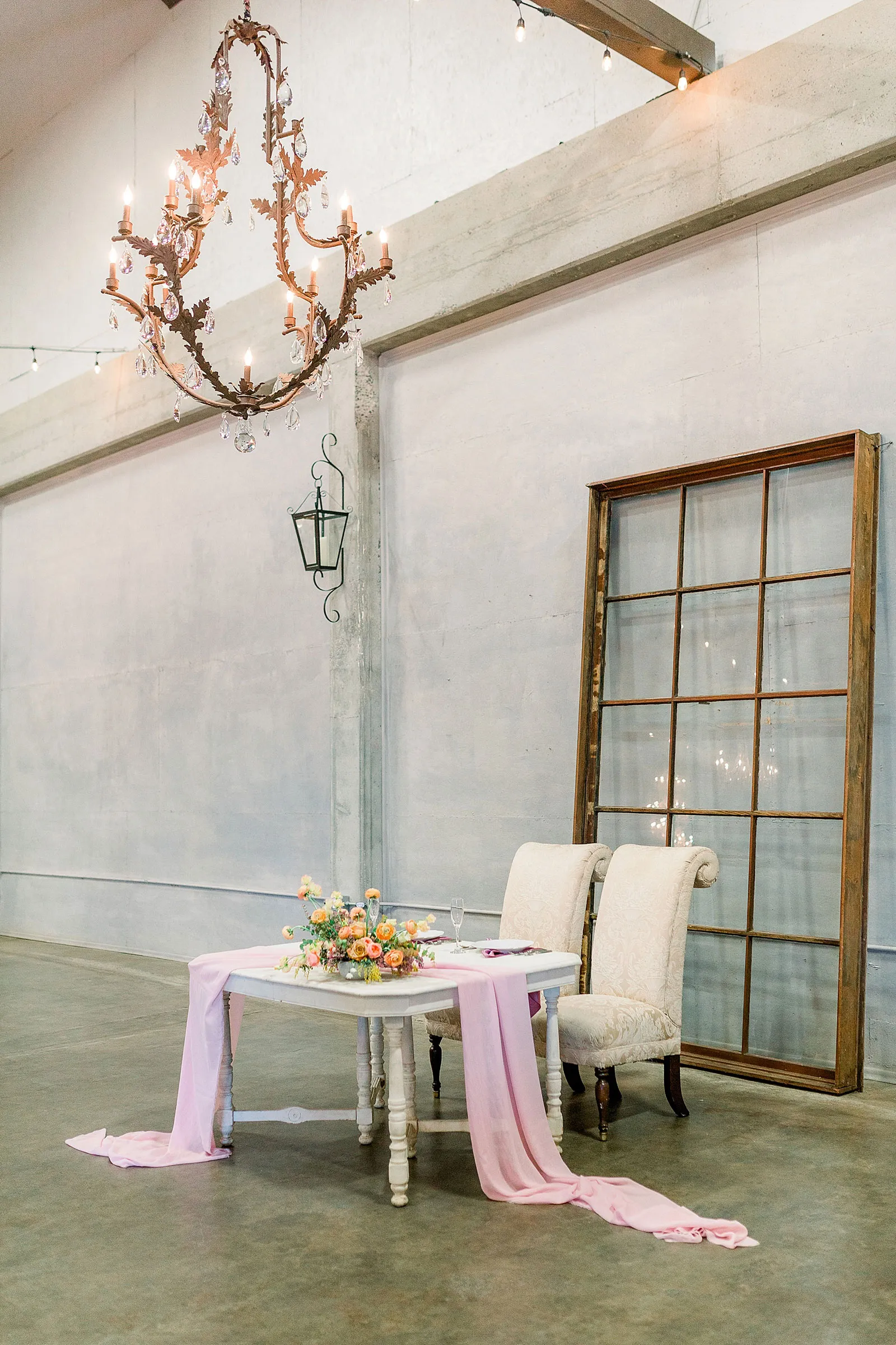 Sarah Schweyer Photography Willow Ballroom Pastel Lesbian Wedding