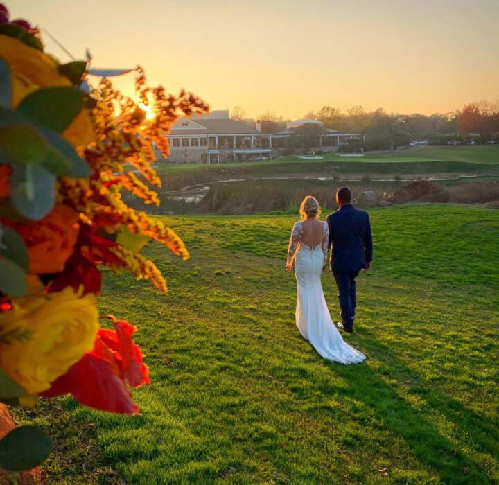 Sunset at Sacramento Wedding Venue