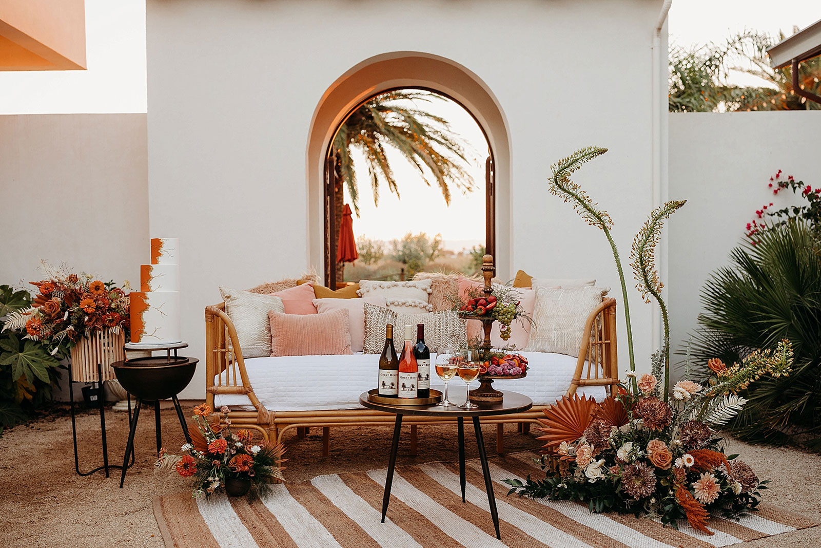 Liz Koston Photography Modern Desert Wedding Inspiration