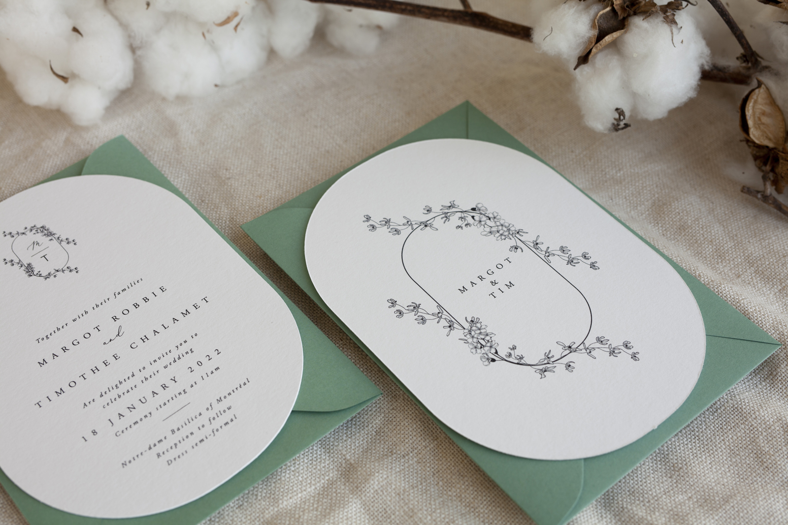 Stunning Wedding Invites  Paperlust's Custom Designs