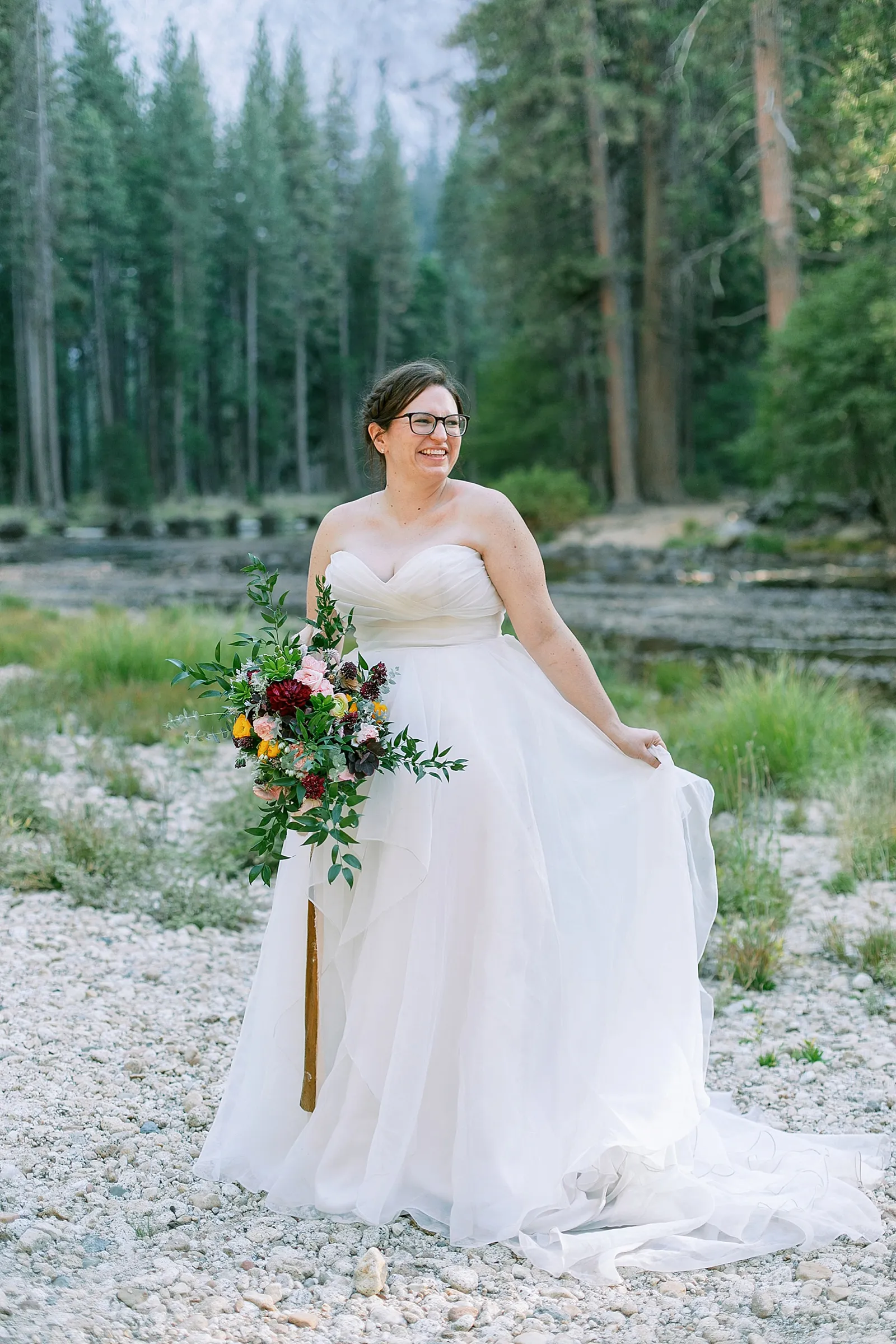 Cassidy Brooke Photography Emily & Benjamin Yosemite Elopement featured in Real Weddings Magazine