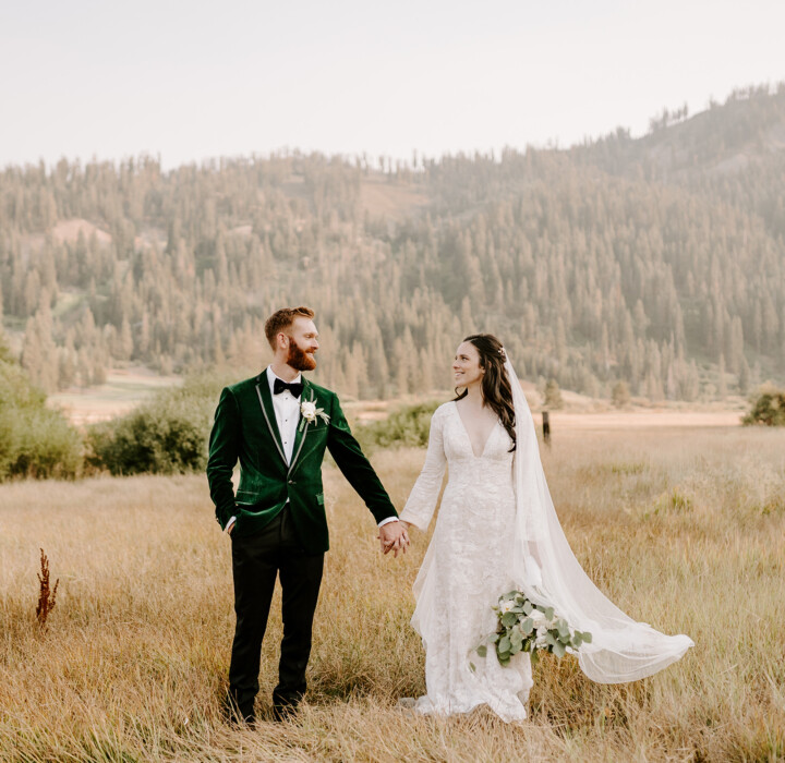 Classic and Contemporary Lake Tahoe Wedding