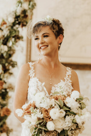 The DeLauras Photography Sustainable Beauty Photo Shoot featured in Real Weddings Magazine