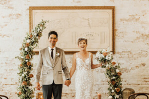 The DeLauras Photography Sustainable Beauty Photo Shoot featured in Real Weddings Magazine