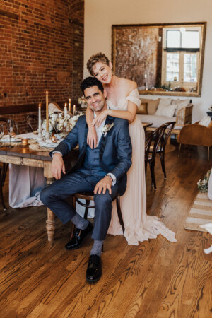 The DeLauras Photography Sustainable Beauty Photo Shoot featured in Real Weddings Magazine
