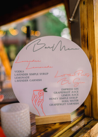 Custom Wedding Signs Sacramento