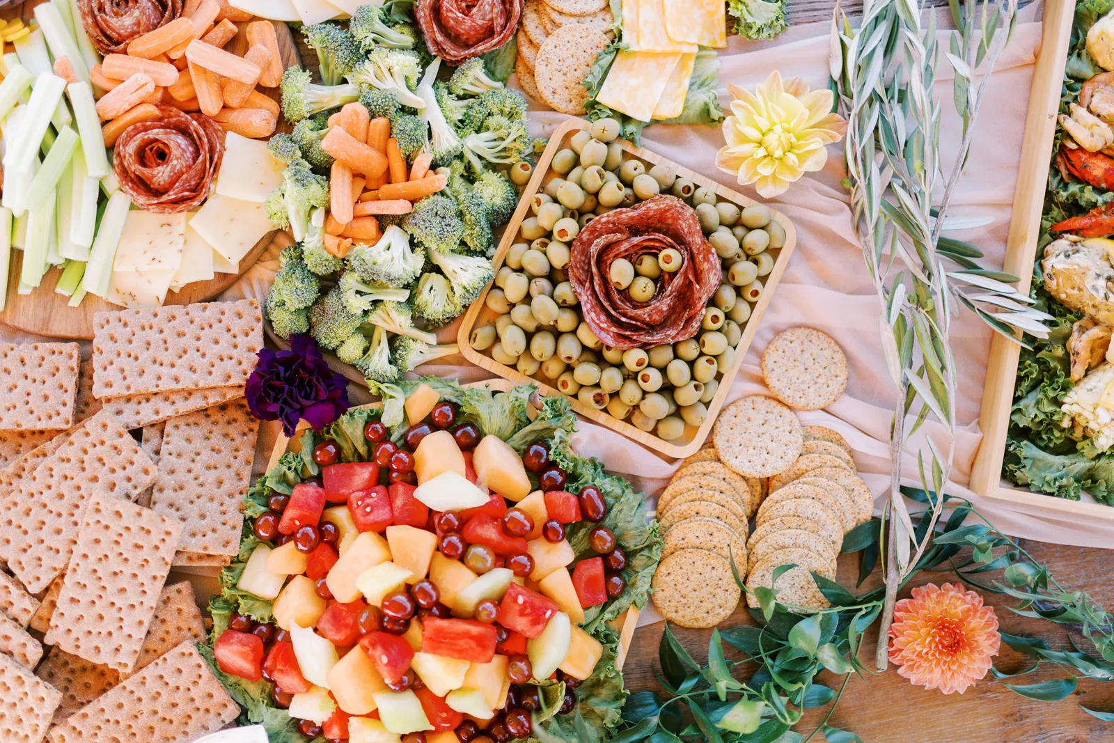 Beautifully made charcuterie board.