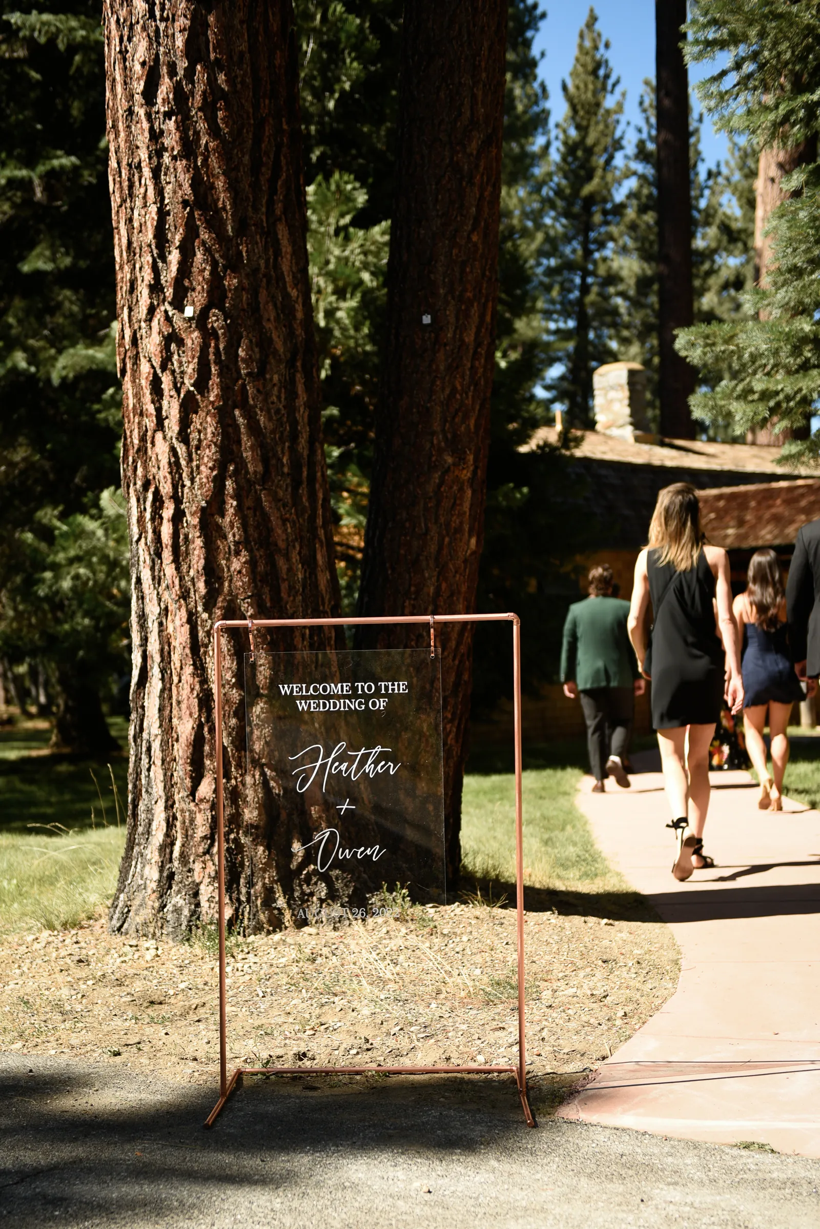 Photo of the welcome sign for Valhalla Lake Tahoe.