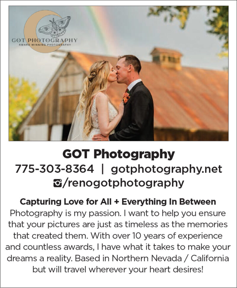 Best Reno Tahoe Wedding Photographer