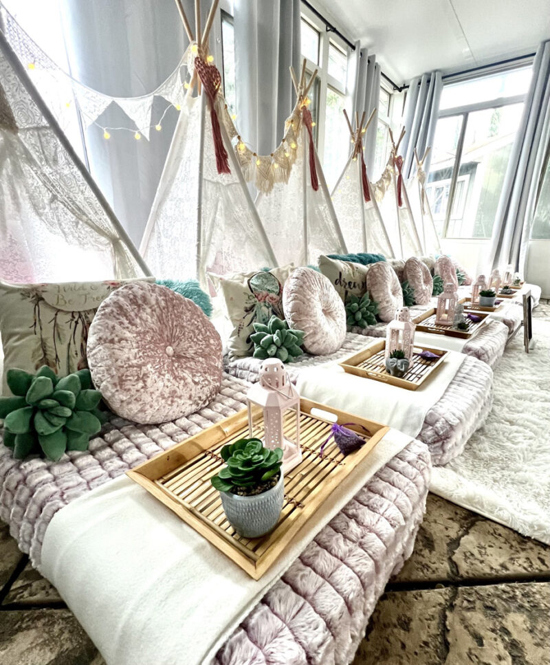 Luxury Glamping Teepee Parties