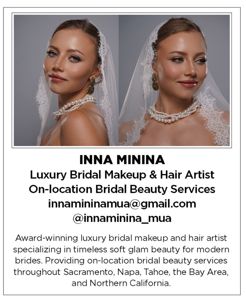 Sacramento Bride Best Luxury Makeup Hair Artist