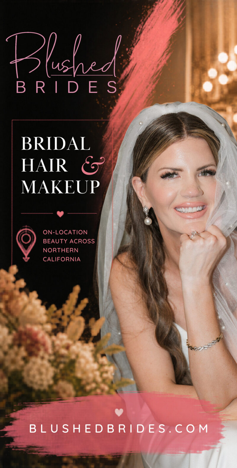 Best Luxury Chico Sacramento Bridal Hair and Makeup Artist