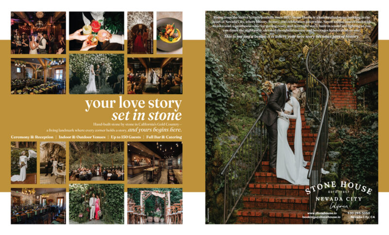 Sacramento Nevada City Grass Valley Historic Wedding Venue