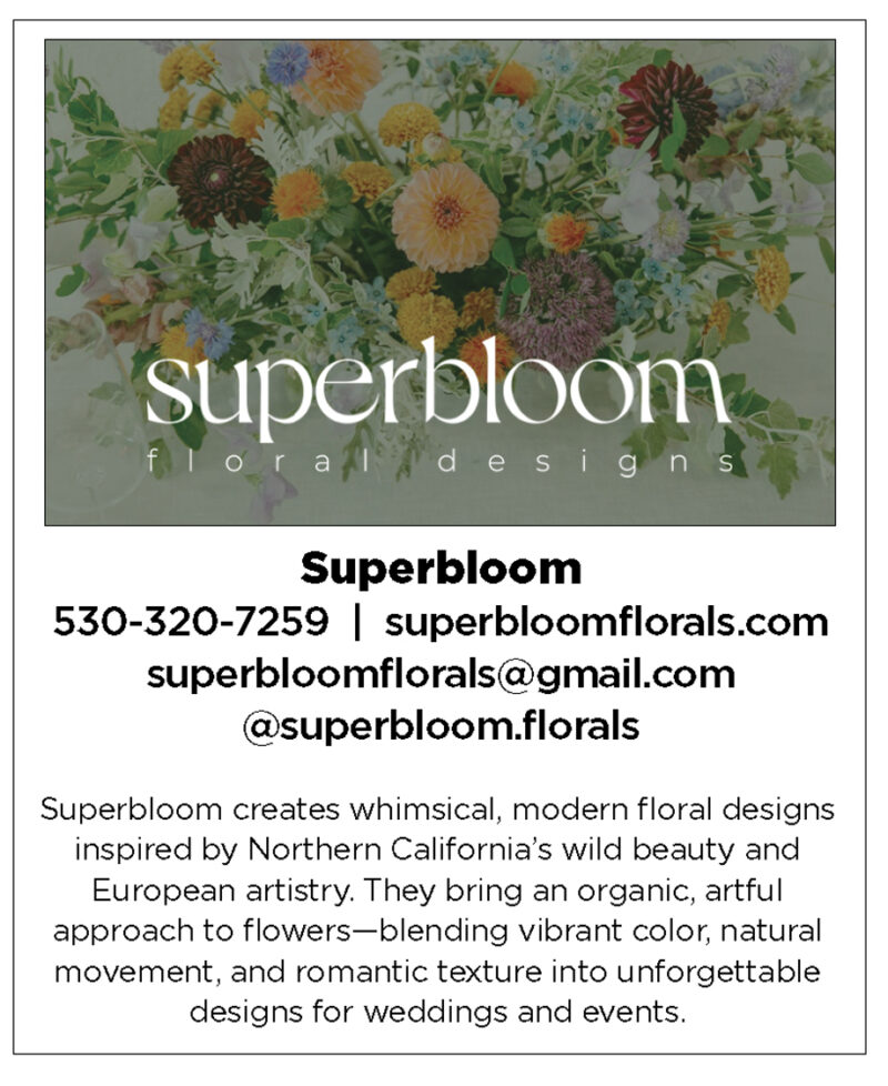 Best European influenced Sacramento Wedding Floral Designer